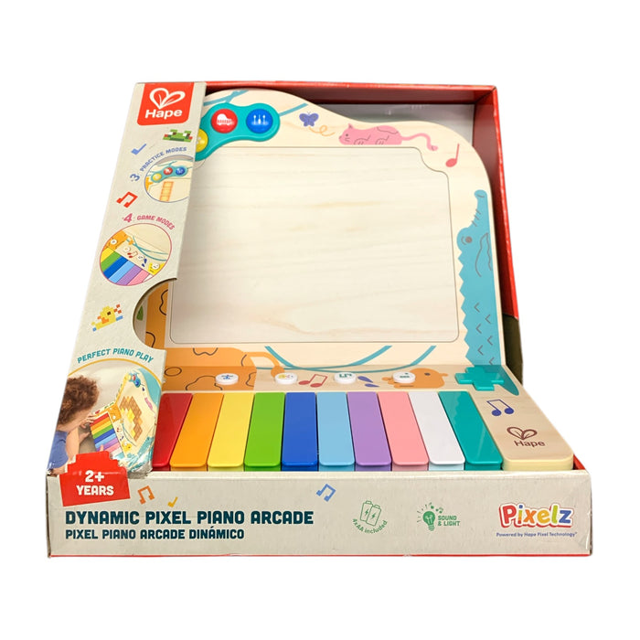 Hape Dynamic Pixel Piano Arcade, 3 Practice Modes and 4 Game Modes