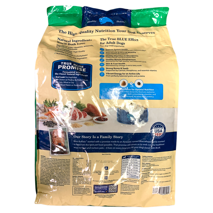 Blue Buffalo Life Protection Formula Adult Dog Food, Lamb and Brown Rice, 36lbs.
