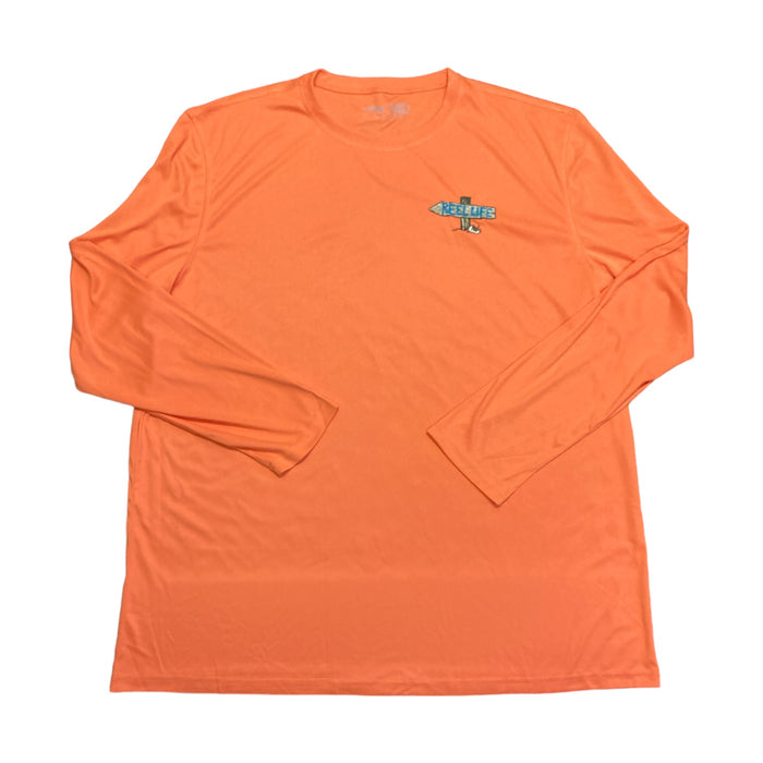 Reel Life Men's Long Sleeve Jax Beach UV Protective Shirt