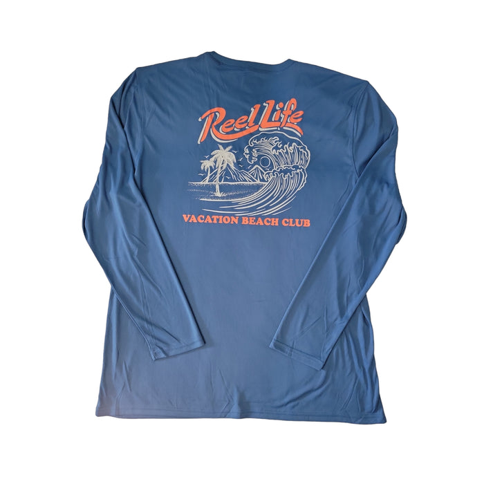 Reel Life Men's Long Sleeve Jax Beach UV Protective Shirt
