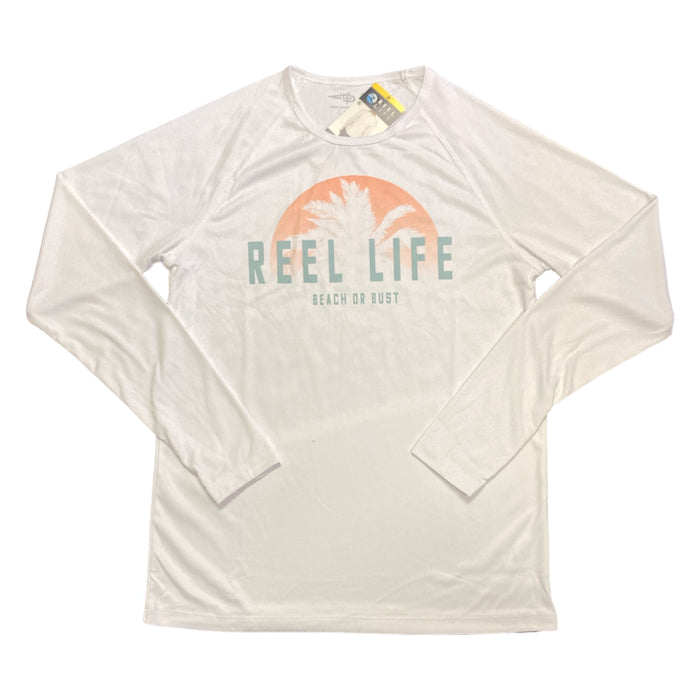 Reel Life Women's Long Sleeve Jax Beach UV Protective Shirt