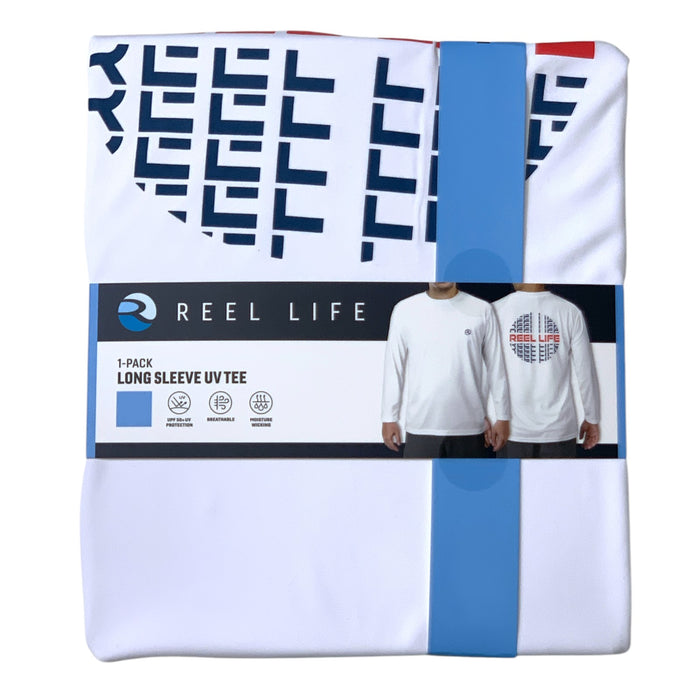 Reel Life Men's Long Sleeve UPF Sun Protection T-Shirt