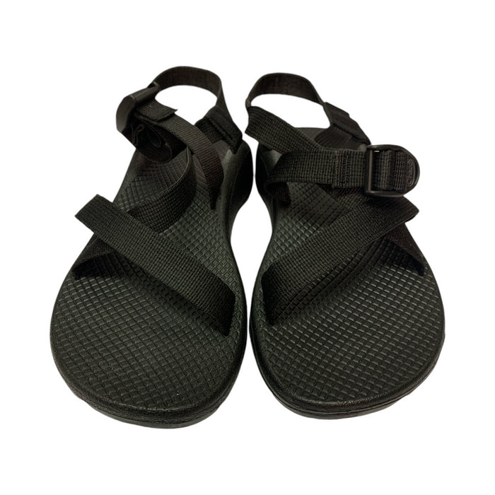 Chaco Women's Zcloud Cushioned Comfort Adjustable Strap Sport Sandal (Solid Black, 6)