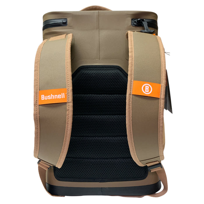 Bushnell 24-Can Leakproof Backpack Cooler with Punture Resistant Liner, Brown