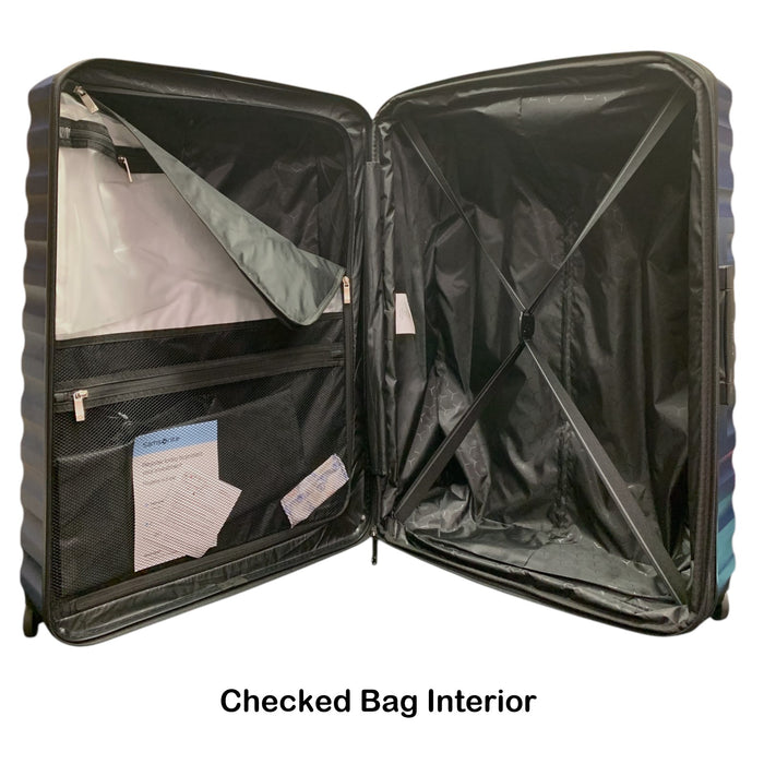 Samsonite Ridgeway 2 Hardside Spinner Luggage Set, 2 Piece, Lagoon Blue