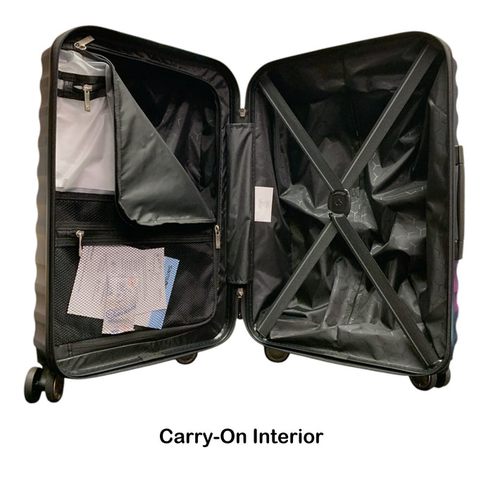 Samsonite Ridgeway 2 Hardside Spinner Luggage Set, 2 Piece, Lagoon Blue