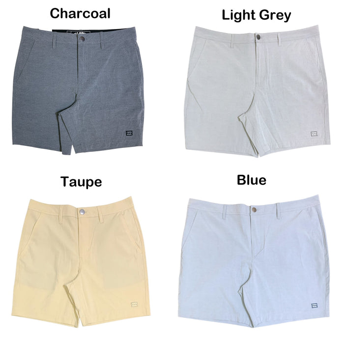 Billabong Men's Hybrid Shorts, 18" Length, 4 Pocket, 7" Inseam