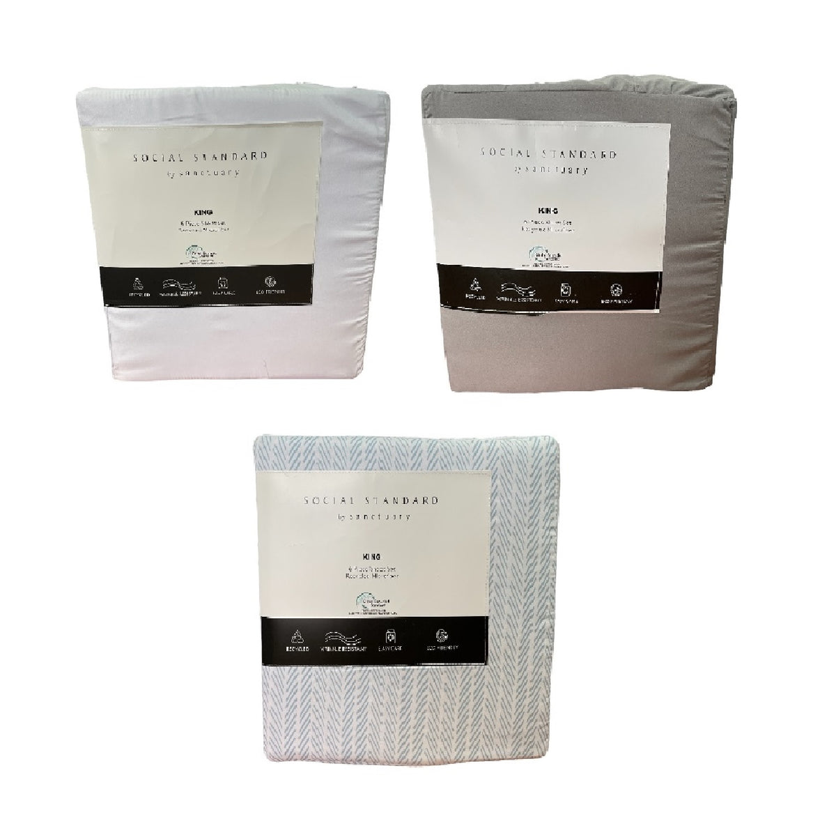 Social Standard by Sanctuary 6 Piece Sheet Set — Ewirelessgear