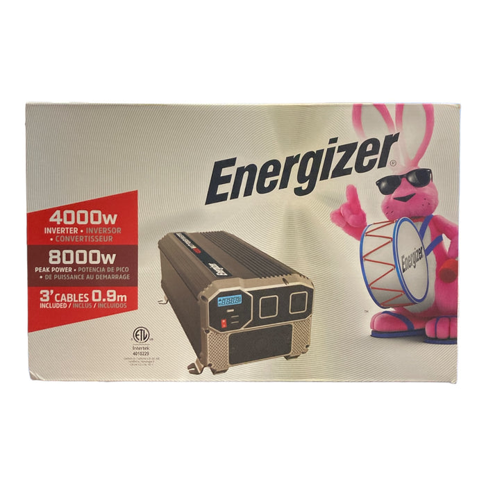 Energizer 4000 Watts Power Inverter Modified Sine Wave Car Inverter 12V to 110