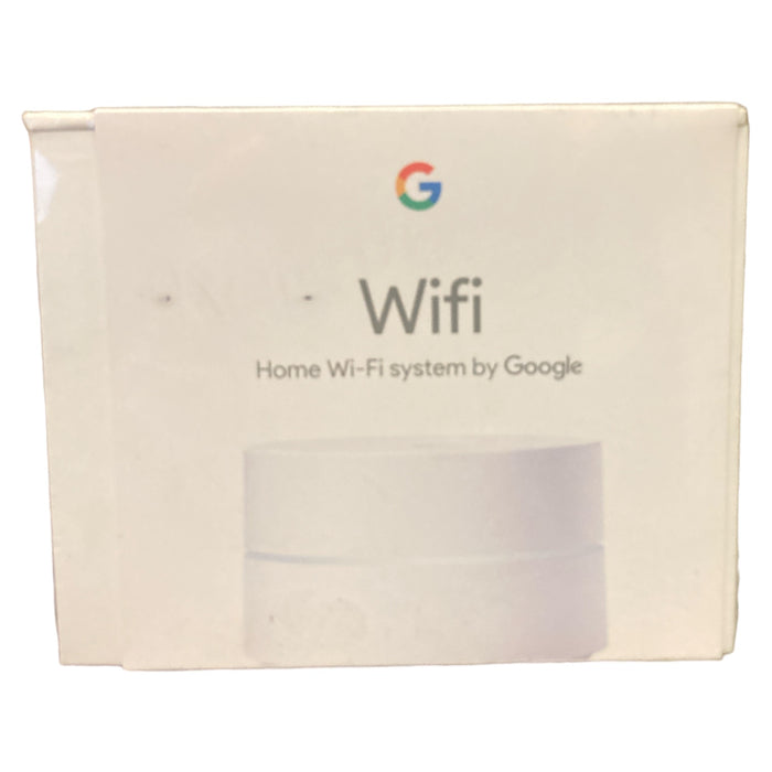 Google WiFi System, 1-Pack 5-GHz 802.11ac Wireless Router, White