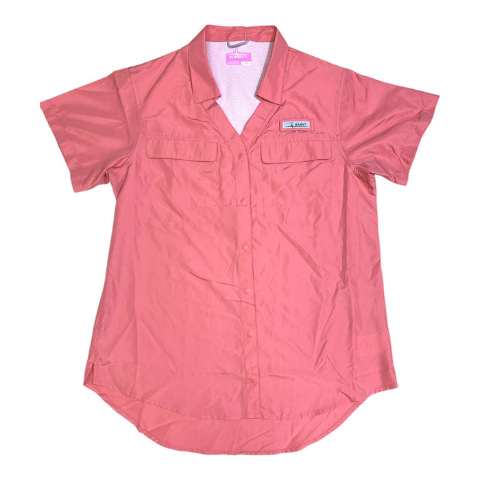 Habit Women's UPF 40+ Pike's Pier Short Sleeve Vented Back Shirt