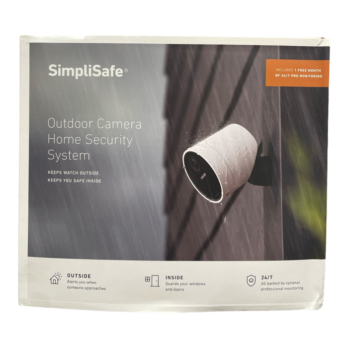 SimpliSafe Home Security System with 2 Outdoor Cameras