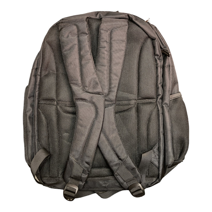 Brookstone Luggage Laptop Backpack, Black/Gold, 18 Inch
