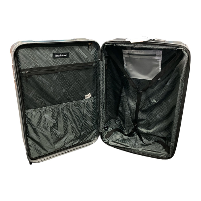 Brookstone Keane 29" Hardside Spinner Luggage (Charcoal)