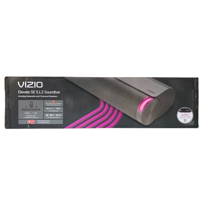 VIZIO Elevate SE 5.1.2 Soundbar including Subwoofer and 2 Surround Speakers