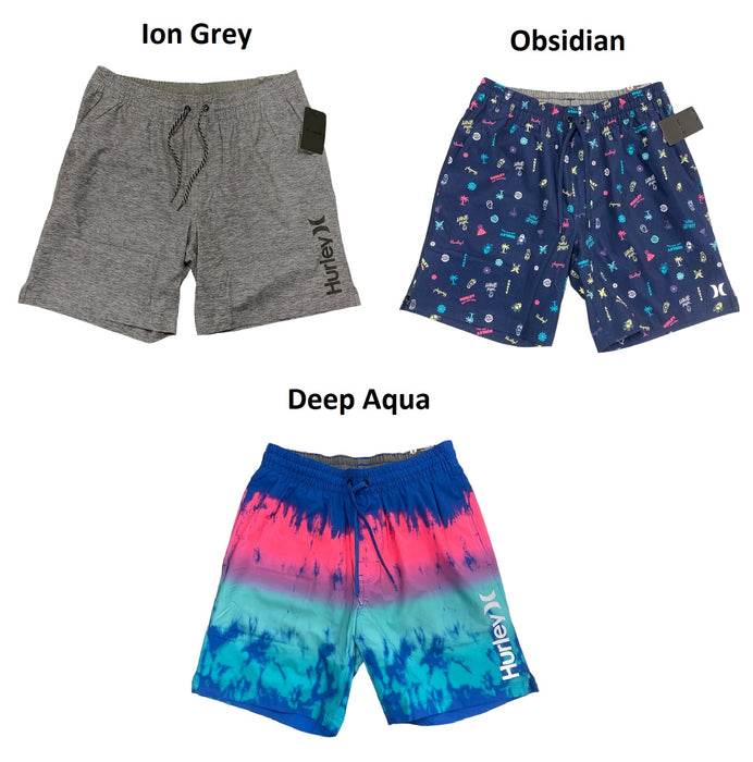 Hurley Men's 7.5" Inseam Heather Volley Swim Trunk Shorts