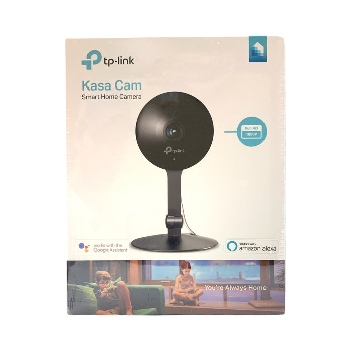 TP-Link - Kasa Cam Indoor Full HD Wi-Fi Security Camera - Black