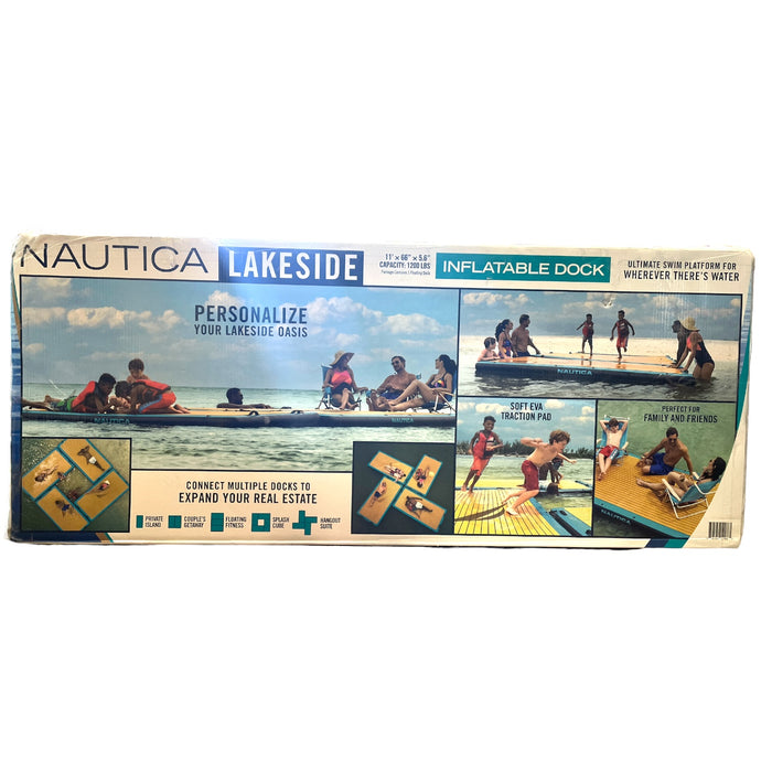 Nautica Lakeside Inflatable Floating Dock 11' x 66" x 5.6"