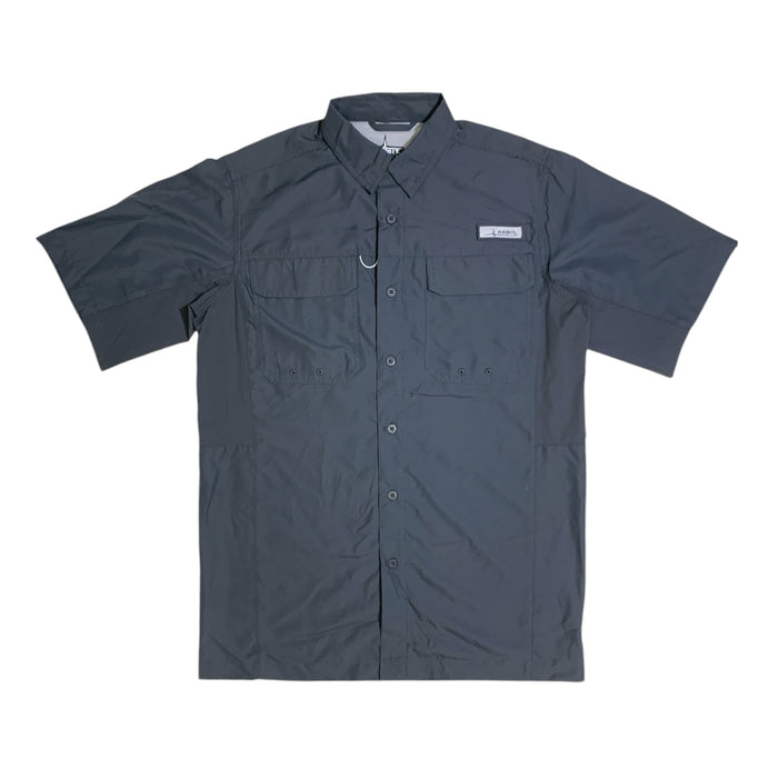 Habit Men's UPF 40+ UV Protection Short Sleeve Fishing Shirt