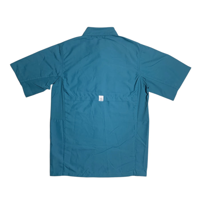 Habit Men's UPF 40+ UV Protection Short Sleeve Fishing Shirt