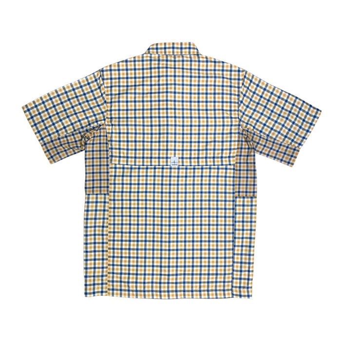 Habit Men's UPF 40+ UV Protection Short Sleeve Fishing Shirt