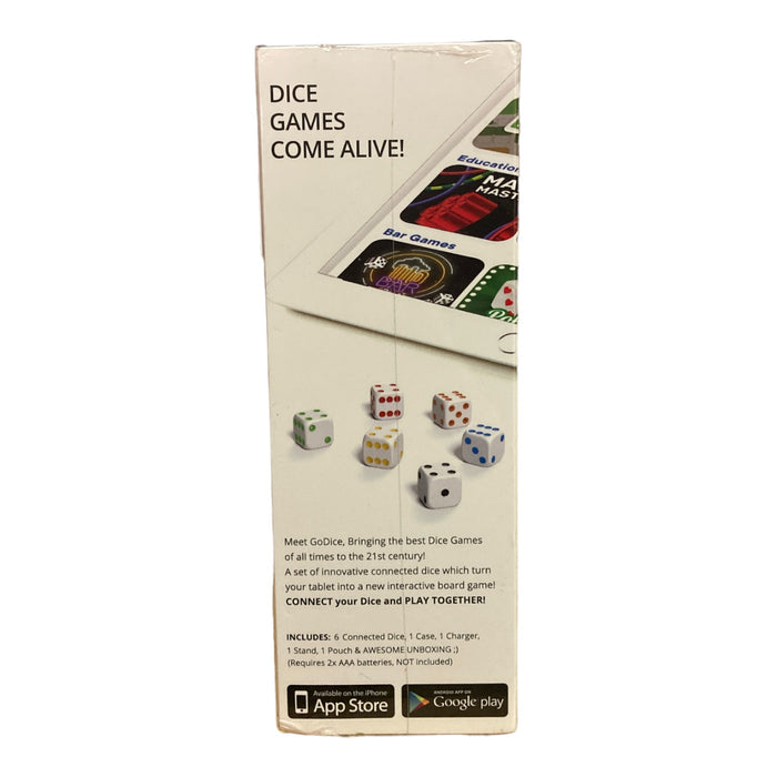 Go Dice Pro Pack with Accessory Pack Dice Tray, Dice Cup, USB Charger