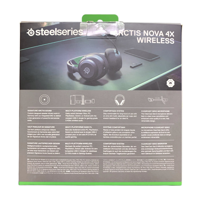 SteelSeries Arctis Nova 4X Wireless Headset for Xbox, PC, PlayStation & Switch