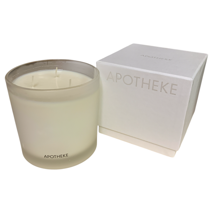 Apotheke 32oz. 3-Wick Premium Soy-Wax Blend Scented Candle, Assorted Scents (Sea Salt Grapefruit)