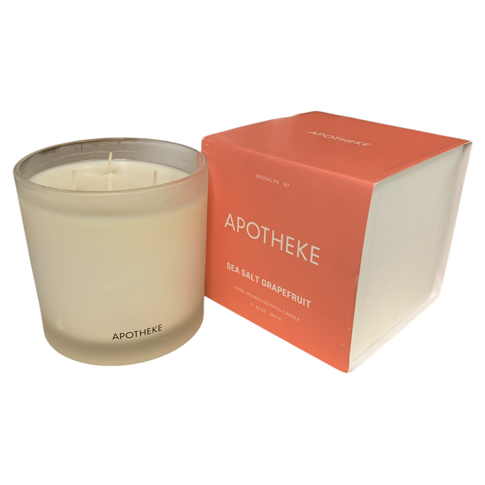 Apotheke 32oz. 3-Wick Premium Soy-Wax Blend Scented Candle, Assorted Scents