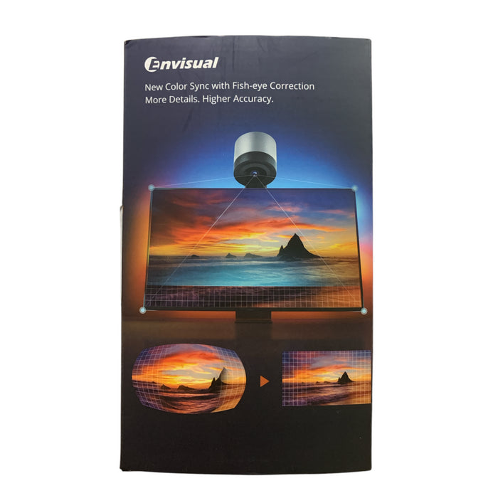 Govee Smart TV Backlight 3S, H6098, Color Sync 1080p Smart Camera, 55"-65" TVs