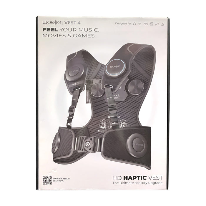 Woojer Vest 4 High-Fidelity Haptics for VR, Games, Music, Movies, and Wellness