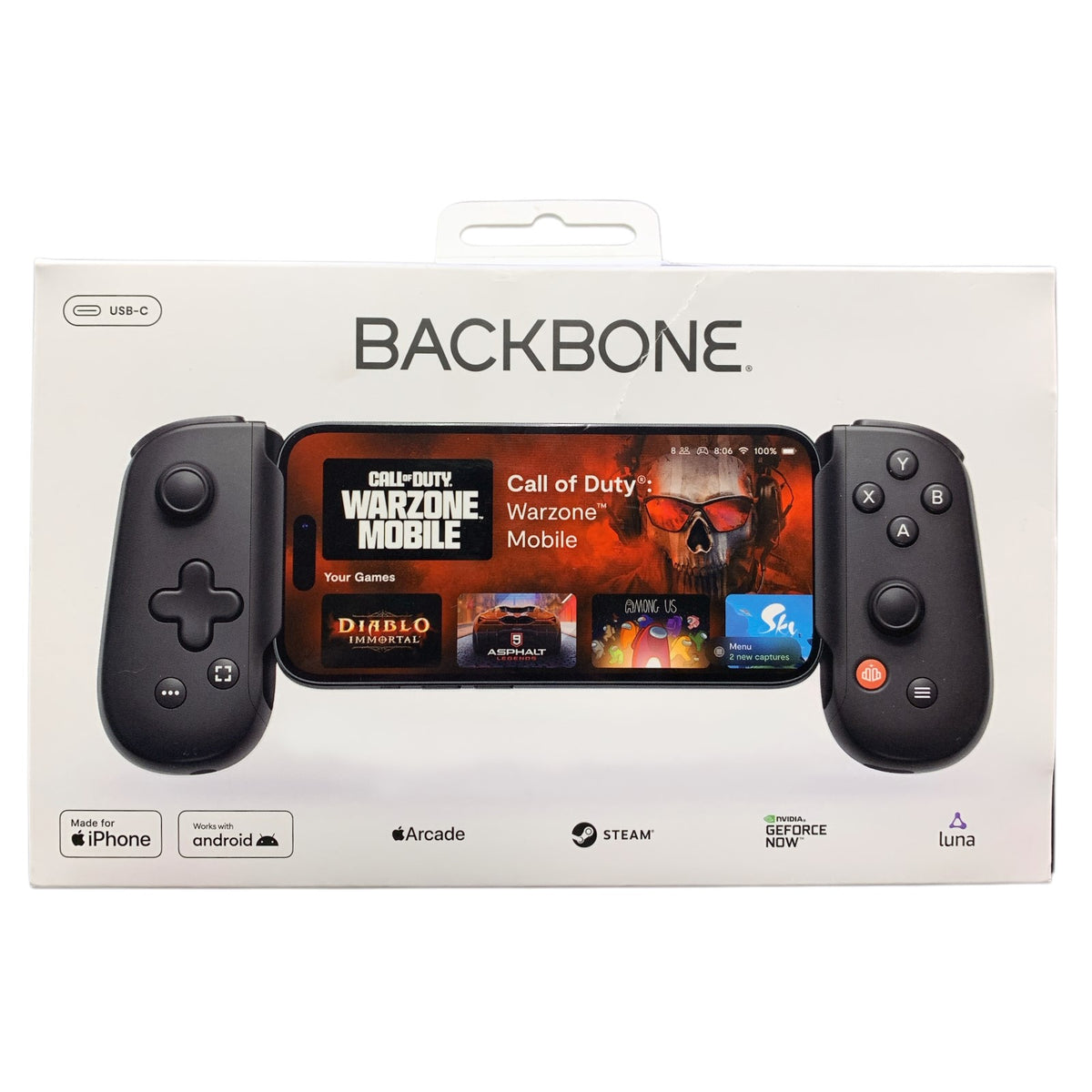 Backbone For Android Backbone One (2nd Generation) Mobile Gaming Controller for Android & i ...