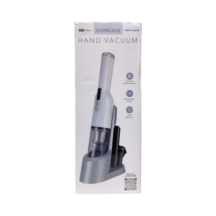 *OPEN* ePro Select Slim Cordless Handheld Vacuum with Charging Station (White)