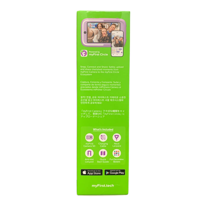 myFirst Camera - myFirst Carmera 50 Bundle, AI Enhanced Digital Camera for Kids