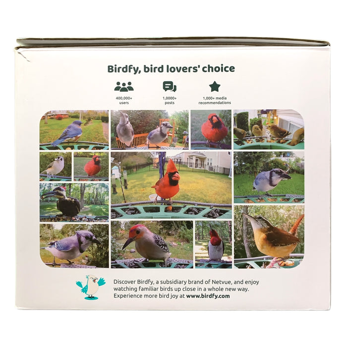 *Used* Birdfy Feeder 2 Pro - Smart Dual-Lens Bird Feeder Camera