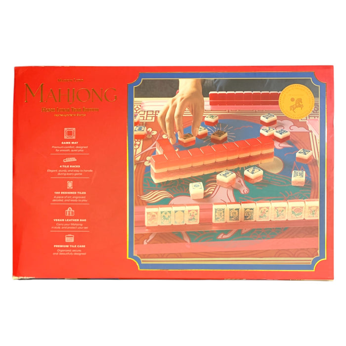 Maison Lude Deluxe Acrylic Mahjong Starter Set (Horse Lunar Year Edition)