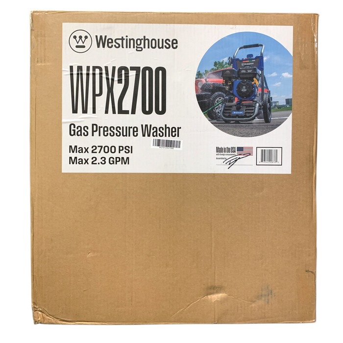 Westinghouse WPX2700 Gas Pressure Washer-2700 PSI, 2.3 GPM