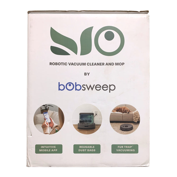 bObsweep Bio Self-Emptying Robot Vacuum & Mop with 100-Day Dock, Ravine