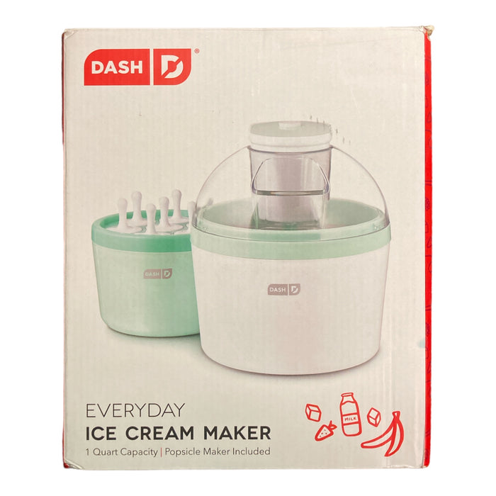 DASH Everyday Ice Cream Maker for Gelato, Sorbet, Frozen Yogurt + Popsicles