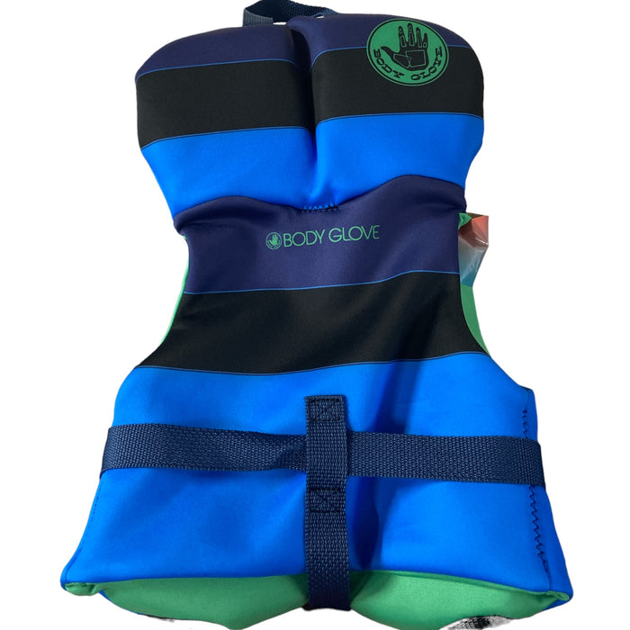 Body Glove Infant PFD Coast Guard Approved Life Jacket, Blue/ Black