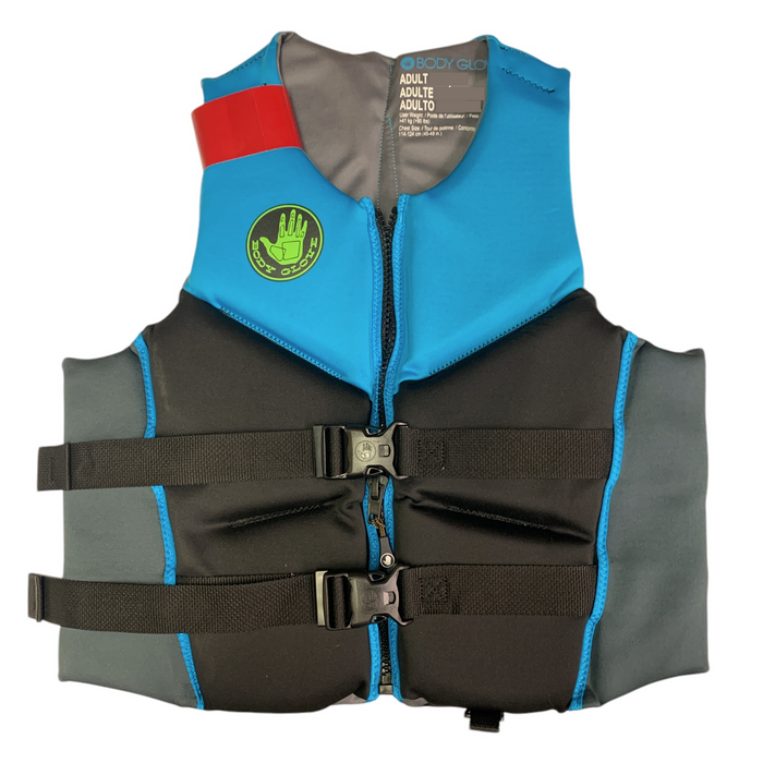 Body Glove Men's Segmented USCG Approved Life Jacket, Blue/Black