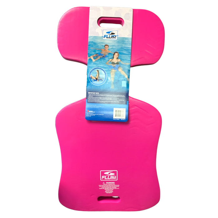 Fluid Aquatics Floating Pool Saddle, Triple-Dipped Vinyl Coating, 36"x"18x1.5"