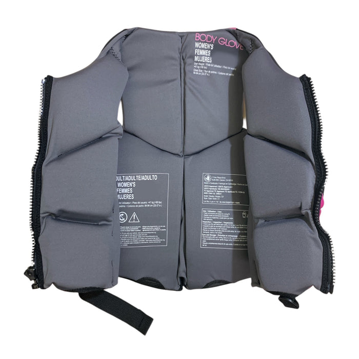 Body Glove Womens USCGA and TCA Personal Flotation Device (L, 37"-41")
