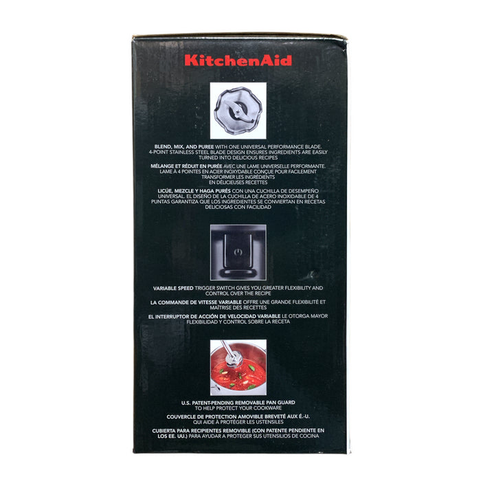 KitchenAid Corded Variable-Speed Hand Blender with Accessories, 6-Piece Set