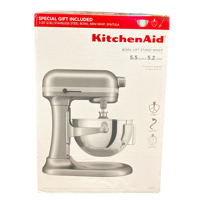 *Used* KitchenAid 5.5 Quart Bowl-Lift Stand Mixer (Contour Silver)