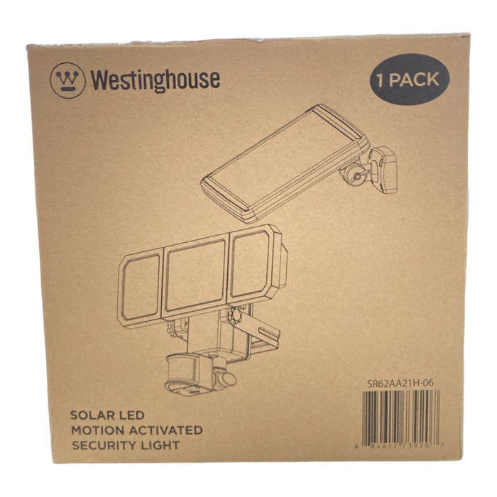 Westinghouse 2000 Lumen Solar Motion Activated Security Light