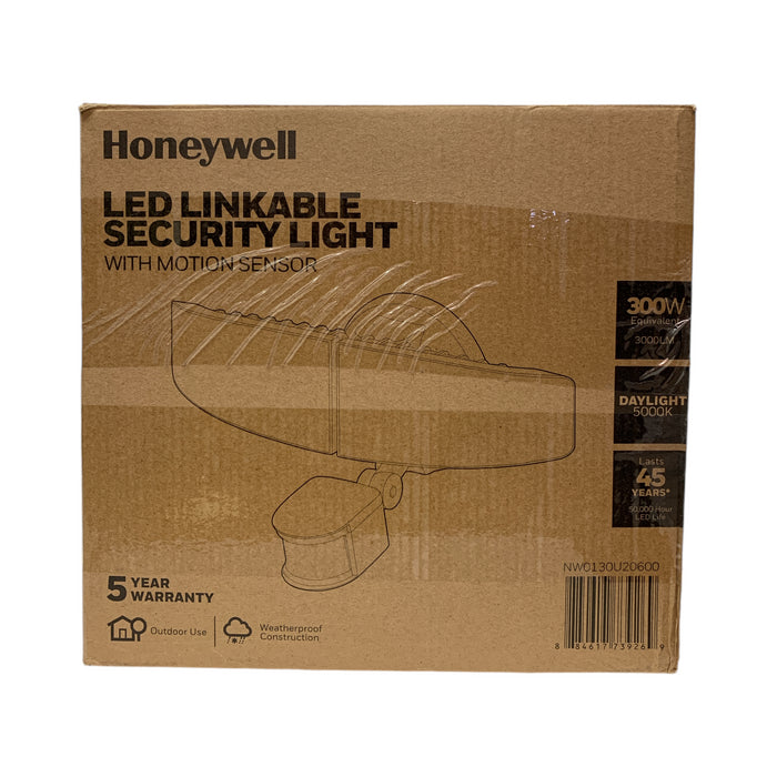 *Open Box* Honeywell LED Linkable Security Light with Motion Sensor, 300W