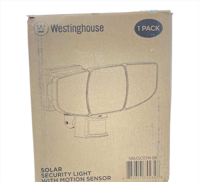 Westinghouse 2000 Lumen Solar Motion Activated Triple Head Security Light