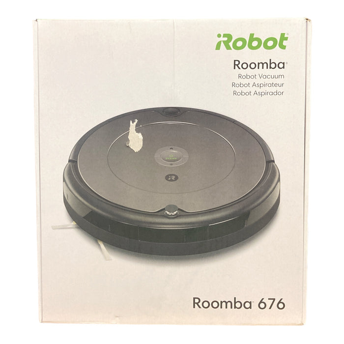 iRobot Roomba 676 Robot Vacuum-Wi-Fi Connectivity Personalized Cleaning Recom