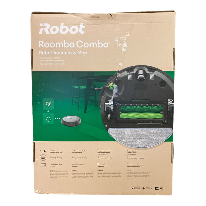 iRobot Roomba Combo i5 Robot Vacuum and Mop with Smart Mapping